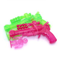Échantillon Gratuit Chine Vente en Gros Pas Cher Populaire Coloré Jouet Pistolet de Tir en Plastique avec Balles en Plastique pour Cadeau Promotionnel