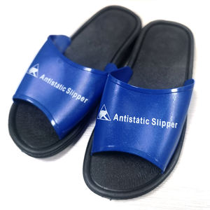 ALLESD temiz oda elektronik PVC malzeme Lint ücretsiz ESD antistatik terlik - Product Image 5