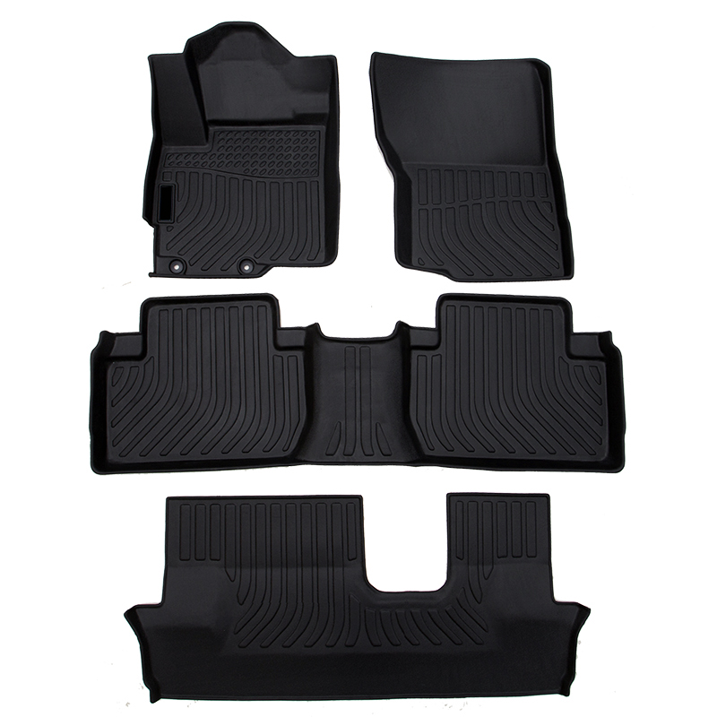 Mats-3Rows da pavimento per auto 2014 2021 di Outlander