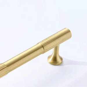 Katı pirinç yüksek kalite dolap kolu çekin Anti-pas mobilya çekmece kolu topuzu - Product Image 4