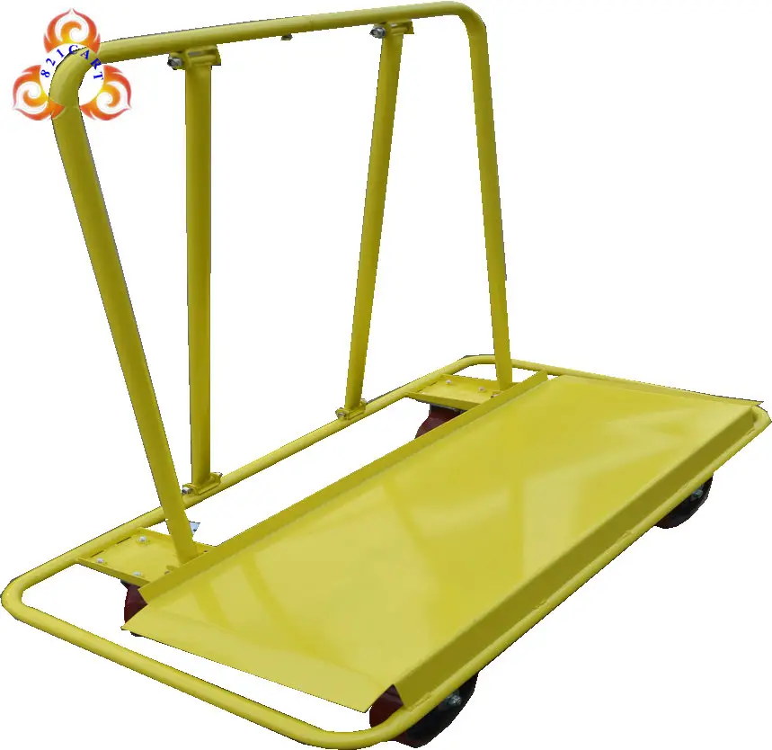 Tool Professional Heavy Duty 4 Wheeled Plasterboard Trolley Stone Marble Drywall Cart