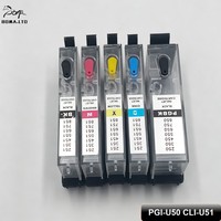 BOMA - 5 Farben PGI-450 CLl-451 Leere Tintenpatronen für Canon MG6440 MG6640 MG7140 MG7540 IP7240 MX924 IX6540 IX6840 IP8740