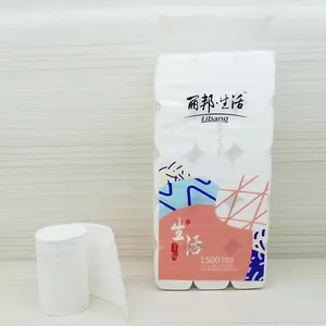 2024 Hot-Selling Custom 3 Ply Toilet Tissues Custom Wood Pulp Tissue Roll Paper For Home Use