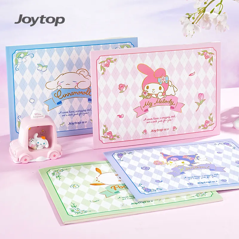 Joytop SR 101568 grosir Sanrio Magic Garden gambar lucu notebook A4 gambar notebook kembali ke alat tulis sekolah