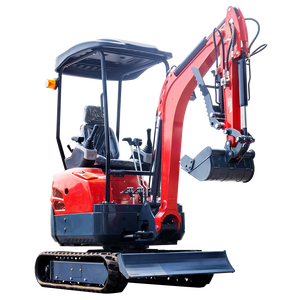 EPA Kubota nhỏ gọn minibagger New Crawler Digger thép mini máy xúc máy với <span class=keywords><strong>1</strong></span> tấn trọng lượng hoạt động - Product Image 1