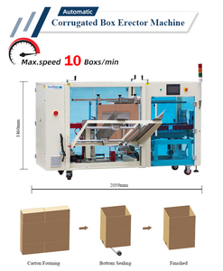 CES4035N Karton aufrichtungsmaschine Schachtelherstellung Formmaschine Bandverschließer, Kartonpackungsgerät Aufrichtungsmaschine, Karton aufrichtungsmaschine - Product Image 2