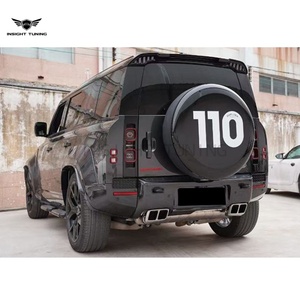 Kit de carrocería de alto ajuste para parachoques y faldones laterales, estilo Facelift, para <span class=keywords><strong>Land</strong></span> <span class=keywords><strong>Rover</strong></span> <span class=keywords><strong>Defender</strong></span> 110, actualización a versión OCTA - Product Image 5