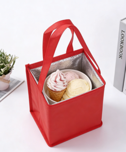 Sac isotherme de grande taille personnalisé en mousse d'aluminium EPE de haute qualité, sac de courses en non-tissé personnalisé, sac isotherme - Product Image 1