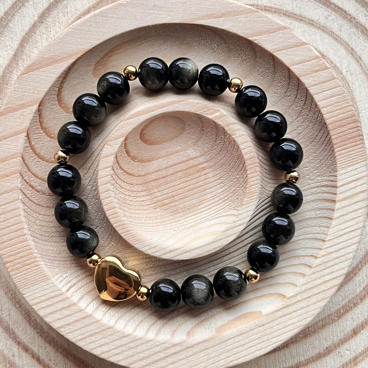 Golden Obsidian-Black