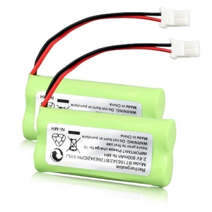 Paquete de Baterías Ni-MH de Alta Calidad, <span class=keywords><strong>2</strong></span>.4v 600mah, Baterías Aa <span class=keywords><strong>Aaa</strong></span> <span class=keywords><strong>2</strong></span>/3aa 1500mah 80mah 1000mah a 2000mah - Product Image 2