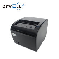 ZYWELL ZY-T812 Printer Thermal Bluetooth untuk Struk 203dpi Pemotong Otomatis 58mm 80mm Printer POS