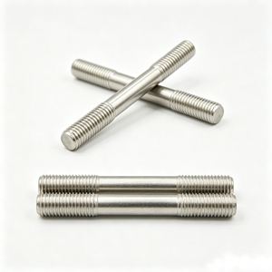 Boulon à double extrémité en acier inoxydable 304, <span class=keywords><strong>tige</strong></span> d'extension <span class=keywords><strong>filetée</strong></span> des deux côtés, longueur et <span class=keywords><strong>diamètre</strong></span> de filetage OEM pour la fixation d'équipements mécaniques - Product Image 3