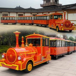 Tren Turístico Eléctrico Dorlin de 62 Plazas, Totalmente Cerrado, sin Rieles, para Exteriores - Product Image 4