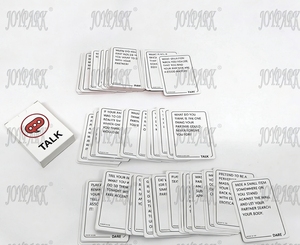 Jeu de cartes pour adultes, jeux de positions sexuelles pour couples, TALK FLIRT DARE - Préliminaires, taquineries, plaisir sexuel, jeu de cartes pour couples - Product Image 3