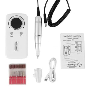 Vente directe d'usine, lime à ongles électrique rechargeable professionnelle portable, 45000 tr/min, polissage optimal, dissolvant de vernis à ongles - Product Image 4