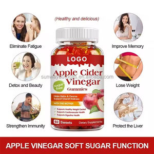 Formule complète de vinaigre de <span class=keywords><strong>cidre</strong></span> de pomme de marque privée OEM avec vitamines soutient la santé digestive Detox & Cleanse - Product Image 3