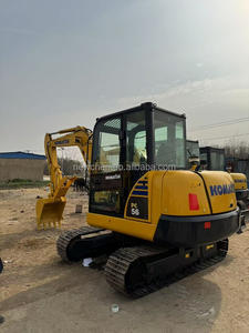 Excavadora Komatsu usada original de 5,6 toneladas, miniexcavadora de toneladas con baja hora de trabajo - Product Image 4