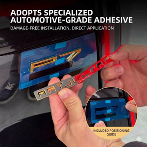 Para Xiaopeng P7, Edición Limitada con Logotipo Dorado, Accesorios Automotrices Modificados con Logotipo Dorado Personalizado - Product Image 2