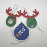 Désodorisant de voiture personnalisé en papier, sachets aromatiques désodorisants à suspendre, bandes décoratives