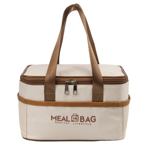 <span class=keywords><strong>3PCS</strong></span> <span class=keywords><strong>SET</strong></span> xách tay nhiệt Túi lạnh với nhôm foil Giao hàng cách nhiệt bãi biển dã ngoại có thể trái cây thực phẩm tổ chức Túi lạnh - Product Image 1