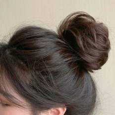 Accesorio de peinado hecho a mano para mujer Banda de volumen de cabello hecha a mano de cabello de rebaño - Product Image 1