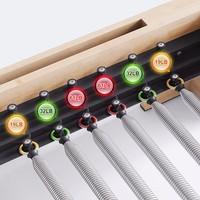 Machine de Pilates Reformer en chêne, réglable et multifonctionnelle, pour l'entraînement du tronc, équipement de fitness pour la maison et le studio, vente en gros OEM