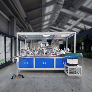 Qfw đa trạm nhiều bộ phận năm bước lắp ráp máy lắp ráp van thủy lợi Máy lắp ráp hoàn toàn tự động - Product Image 3