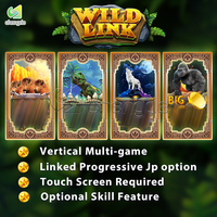 Grande Promotion : Wild Link 4-en-1 – Table de Jeu de Luxe à Écran Tactile, Fonctionnant à la Monnaie, Jeu de Skill Original