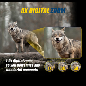 <span class=keywords><strong>Jumelles</strong></span> à imagerie thermique, distance d'observation de 300 m, zoom 5x, 10 MP/FHD, stockage de 128 Go, vision nocturne de 300 mètres, lunettes de vision nocturne - Product Image 3