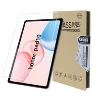 Protection d'écran en verre trempé pour tablette Honor Pad 10, surface effet papier, sans bulles, haute transparence, dureté 9H, incassable