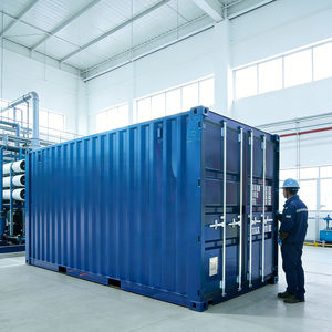 מערכת טיהור מי מלח במכולה, התפלת מי ים לחוות, מתקן טיהור מים באוסמוזה הפוכה במכולה - Product Image 2