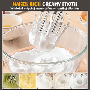 Mixeur plongeant électrique portable sans fil en gros, 4 lames, vitesse variable, mode turbo, bouton d'éjection, crochet à pâte, usage domestique - Product Image 4