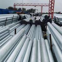 Tuyau en acier rond galvanisé conforme à la norme ASTM, tube rond GI galvanisé à chaud pour serres agricoles et échafaudages