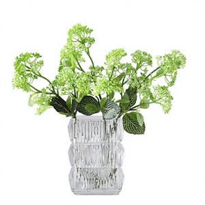 Plantes artificielles parfumées, arrangements floraux de mariage, clématites, fleurs de table pour salon, hortensias imprimés en 3D - Product Image 1