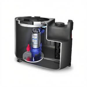 Estación de Elevación de 100 Litros con 50 cm de Ancho y 80 cm de Largo para Tratamiento de Agua - Product Image 2