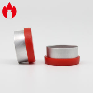 백신 유리제 작은 유리병을 위한 물개 모자 떨어져 13mm 알루미늄 손가락으로 튀김 2ml - Product Image 6