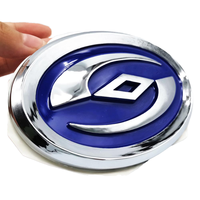 Emblèmes automobiles personnalisés avec logo couleur, badges adhésifs 3M pour voiture, emblèmes chromés brillants, badge chromé pour voiture