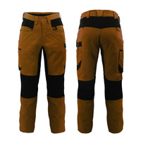 Pantalon de travail cargo à poches multiples Combinaison de travail en coton pour hommes Uniformes à poches multiples