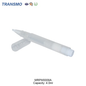 Envase de 4 ml para Brillo Labial, Aceite, Esmalte de Uñas, Tubo de Plástico Transparente con Aplicador de Pincel, Personalizable con Etiqueta Privada - Product Image 4