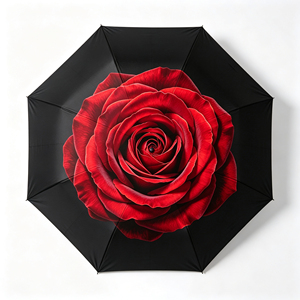 Parapluie de golf durable de 62 pouces à tige droite avec revêtement argenté, tissu anti-UV et imperméable, idéal pour les voyages d'affaires et les activités de plein air - Product Image 2