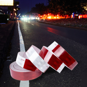 Lianxing phản quang conspicuity Băng Dot ban đêm xe có thể nhìn thấy <span class=keywords><strong>Retro</strong></span> phản chiếu Băng DOT-C2 tấm phản chiếu - Product Image 1
