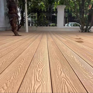 CE certificato UV-stabile WPC Decking Design moderno legno composito di plastica <span class=keywords><strong>per</strong></span> giardino esterno a due colori ad alta resistenza impermeabile - Product Image 6