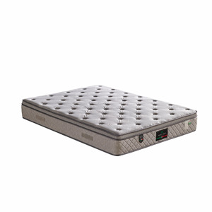 Matelas à ressorts ensachés individuels compressé et enroulé en mousse souple pour hôtel, personnalisable - Product Image 1