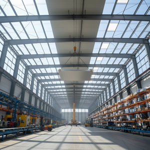 Structure en acier préfabriquée de type lourd de haute qualité pour ponts, soudage et découpe, par fabricant professionnel - Product Image 1