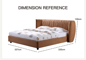 Cama <span class=keywords><strong>de</strong></span> lujo 2024, muebles <span class=keywords><strong>de</strong></span> dormitorio <span class=keywords><strong>de</strong></span> estilo contemporáneo, <span class=keywords><strong>cabeceros</strong></span> para tamaño Queen, <span class=keywords><strong>tela</strong></span> tecnológica, marco <span class=keywords><strong>de</strong></span> camas con funda - Product Image 6