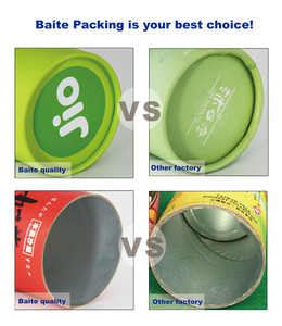 Chất lượng cao xi lanh các tông bột cà phê Matcha thực phẩm có thể gói hộp thiết kế Trà đen rượu gia vị bao bì ống giấy - Product Image 3