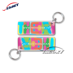 Wholesale Mini PVC RFID <strong>Keyfob</strong> Tag <strong>Proximity</strong> Access Control Rewritable 125KHz LF TK4100 T5577 13.56MHz Wholesale <strong>Proximity</strong> Tag - Product Image 3