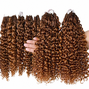 <span class=keywords><strong>Cheveux</strong></span> humains en vrac ondulés pour tresses au crochet, doux, naturels, faciles à installer, de haute qualité - Product Image 1