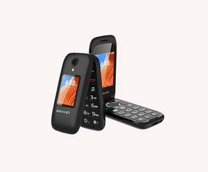 Téléphone <span class=keywords><strong>portable</strong></span> à clapet 4G pas cher avec gros boutons pour personnes âgées, 2,4 pouces + 1,77 pouces, avec fonction SOS - Product Image 3
