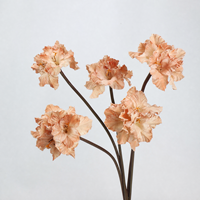 Vente directe d'usine, branches de fleurs artificielles Clivia Gladiolus, décoration, accessoires de photographie de mariage, accessoires pour la maison, PU